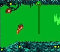 une photo d'Ã©cran de Tarzan sur Nintendo Game Boy Color